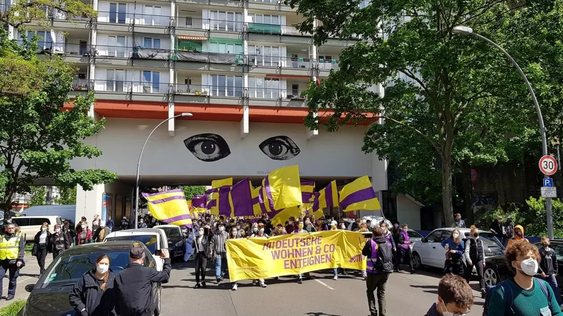 Protest w Berlinie