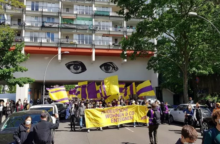 Protest w Berlinie