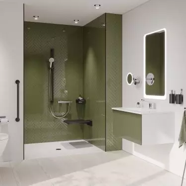 Bathroom individually and perfectly tailored to your requirements