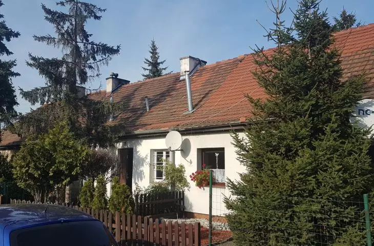 Residential barracks from the occupation era on the east side of Opolska Street