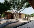 Projekt Domu Kobiet w Senegalu, przestrzenie między budynkami