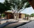 Women's House project in Senegal, spaces between buildings