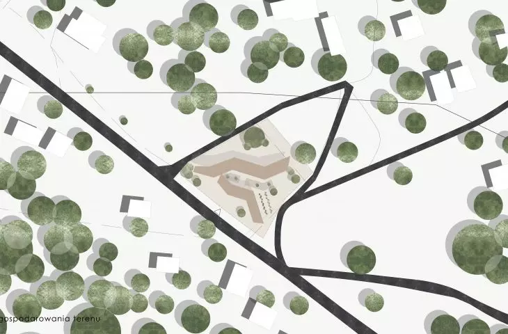 Projekt Domu Kobiet w Senegalu, plan zagospodarowania terenu