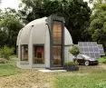 Dome house can be equipped with modern technologies