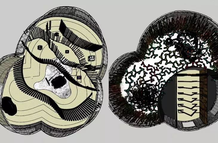 „Wirtualny escape room inspirowany twórczością Gustava Klimta”, widoki pięter