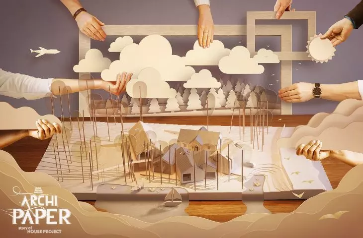 Animacja ArchiPaper to surrealistyczna opowieść o architekturze