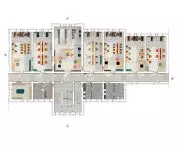 Plan of the designed space