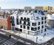 Budynek mieszkalny wielorodzinny z usługami, autorzy:  Easst Architects
