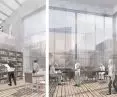 visualizations, interiors of common spaces