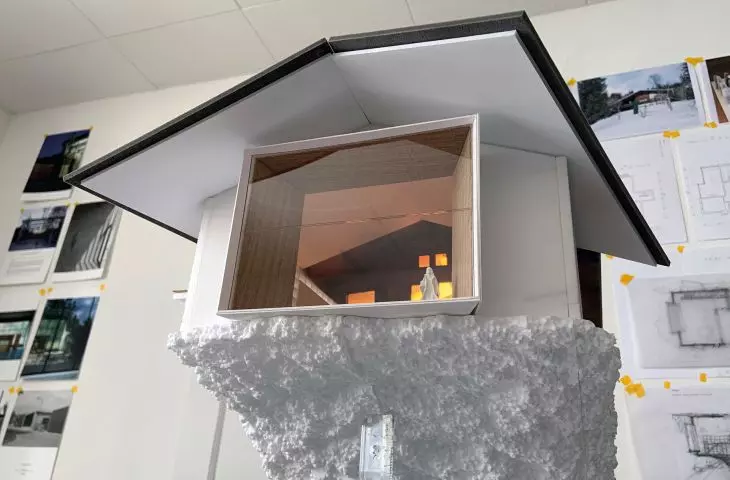 Denkraum - expansion of a wooden house