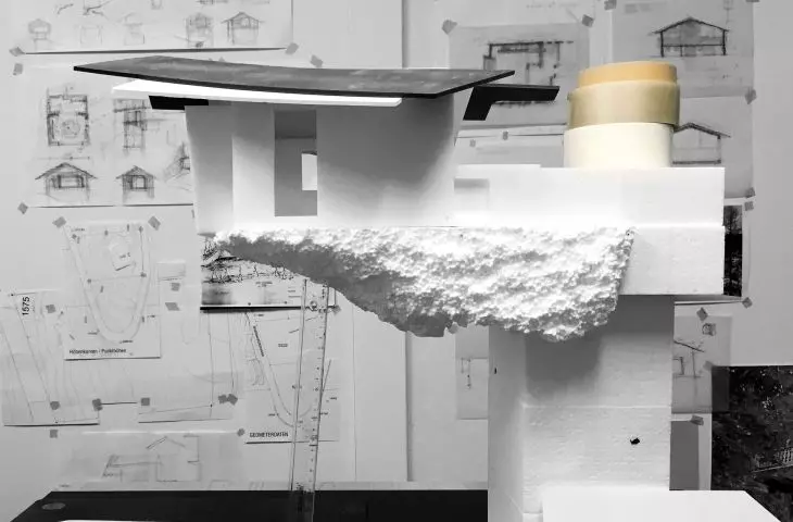 Denkraum - expansion of a wooden house
