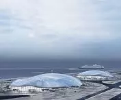 the entire premise consists of a platform floating on water