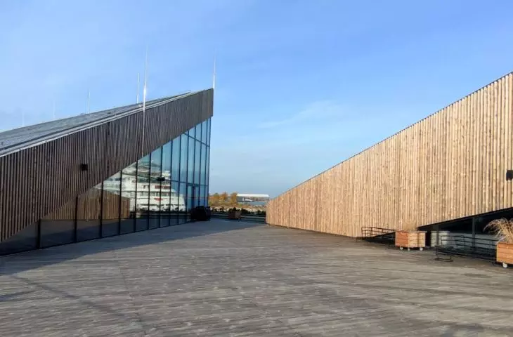 Tallinn cruise terminal building, design: Salto Architects, Stuudio Tallinn