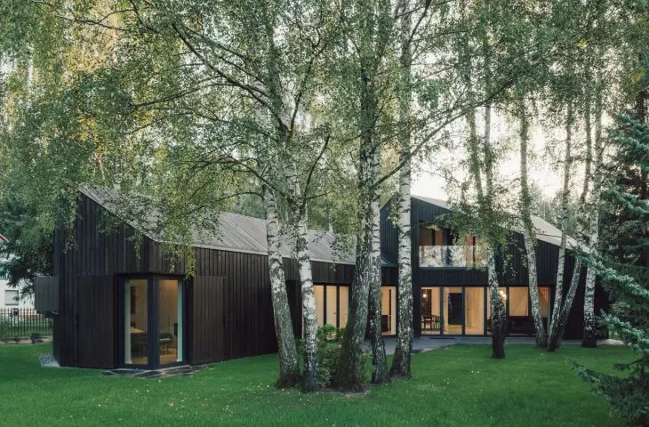   Dom między brzozami, autorzy: TEŻ ARCHITEKCI, 