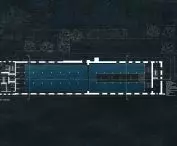 PORT rekreacyjno-odpoczynkowy w Krakowie, rzut parteru