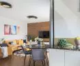Apartment in Warsaw's Targówek district, view of the living room