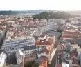 An aerial view of the Alfa Palace building