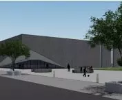 Projekt lodowiska w Opolu, panorama