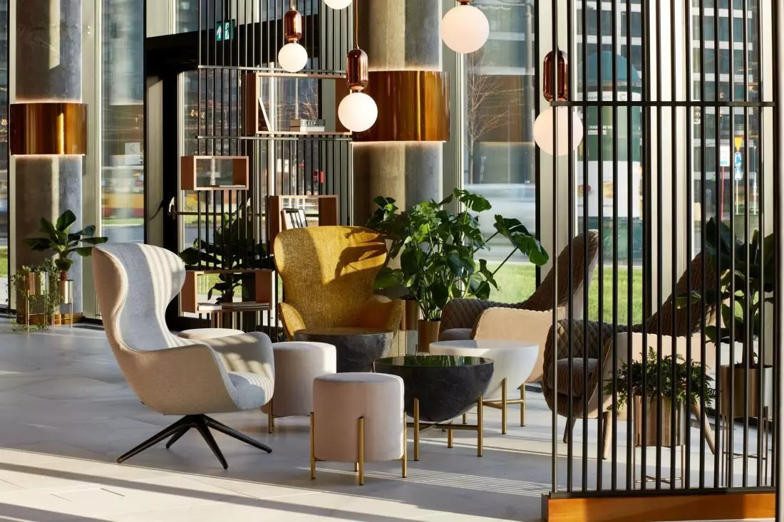 Przestrzeń hotelu
Crowne Plaza Warsaw – The HUB