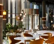 Interior of the Crowne Plaza Warsaw hotel - The HUB