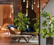 Abundant greenery at the Crowne Plaza Warsaw hotel - The HUB