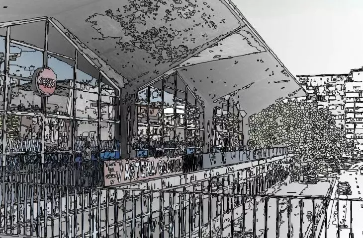 Katowice, non-existent railroad station  