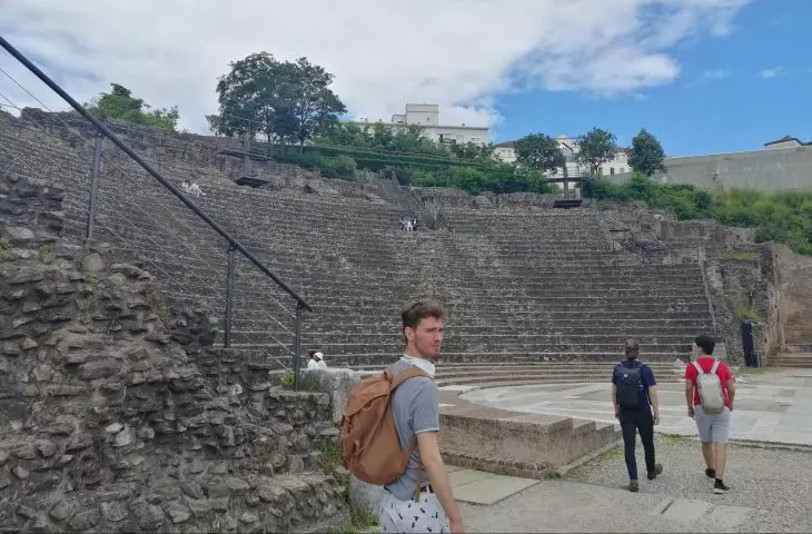Piotr Gajdka on a trip