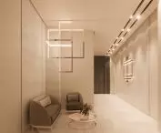 Orkana Apartments w Warszawie, części wspólne, korytarz