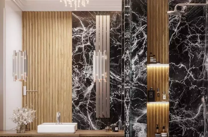 Orkana Apartments in Warsaw, bathroom