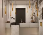 Orkana Apartments in Warsaw, bathroom