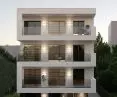 Orkana Apartments w Warszawie, widok od strony wejścia
