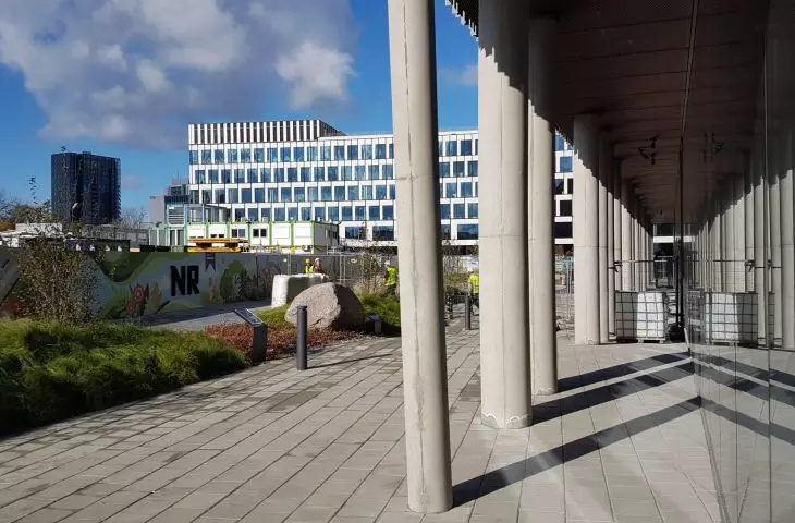 Office building as designed by Medusa Group (completion 2021)