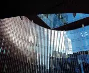 Courtyard of the office building as designed by Medusa Group