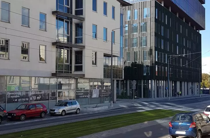 Biurowiec wg proj. Medusa Group (realizacja 2021)