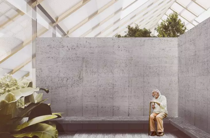 One of the spaces in the hospice