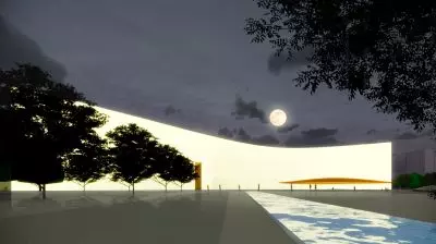 facade is to play the role of a screen and constitute a sign of the festival`s presence in the space of Toruń fasada is to play the role of a screen and constitute a sign of the festival`s presence in the space of Toruń