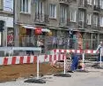 Street reconstruction in Warsaw