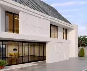 Single-family building - facade with BP19 slats