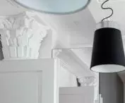 Apartment in a Krakow tenement, fragment of a column