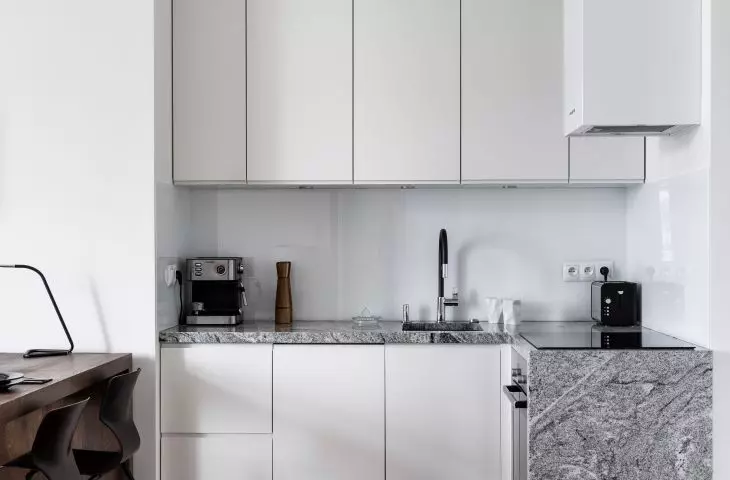 Apartment in a Krakow tenement, kitchen