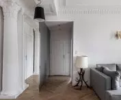 Apartment in a Krakow tenement, living room 