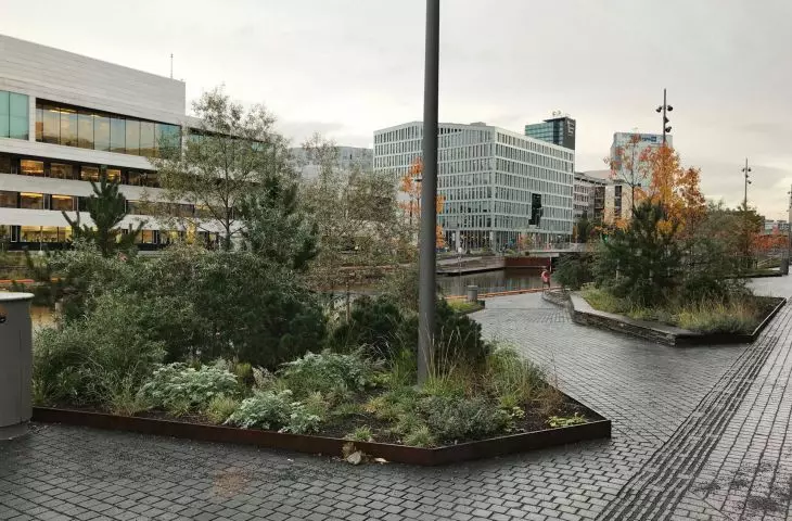 Design of public spaces Bjørvika, Oslo, work at SLA office
