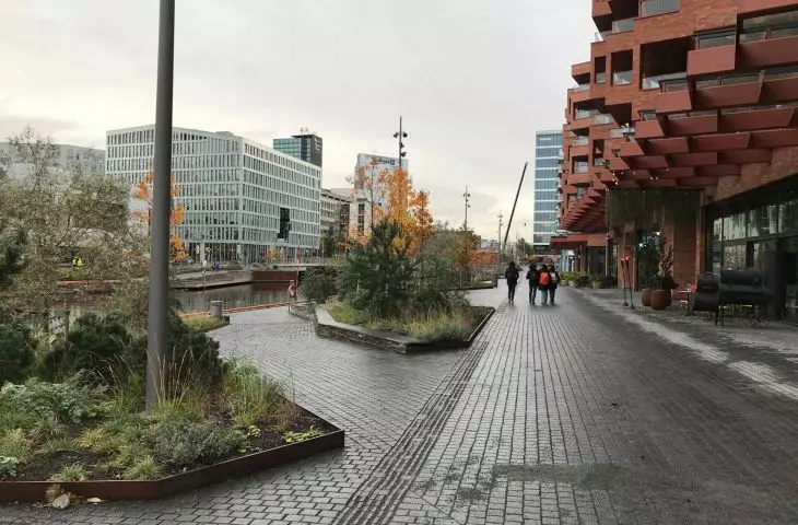 Design of public spaces Bjørvika, Oslo, work at SLA office
