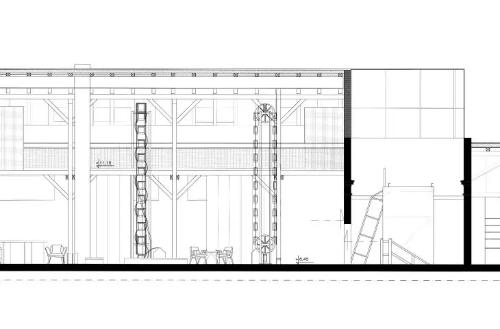 „Generacja XYZ. Architektura zmiany”, przekrój aranżowanego poddasza
