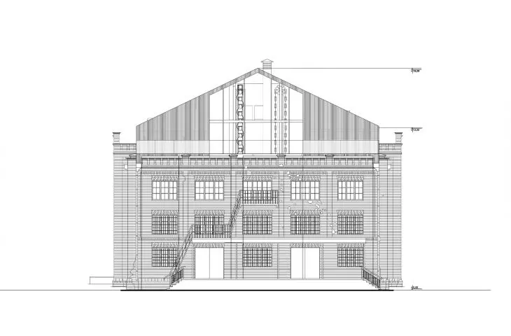 „Generacja XYZ. Architektura zmiany”, przekrój budynku
