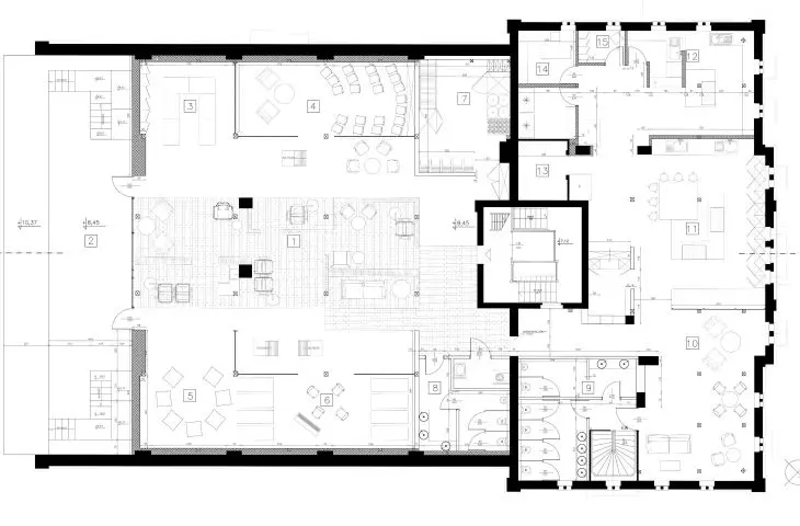 „Generacja XYZ. Architektura zmiany”, rzut aranżowanego poddasza