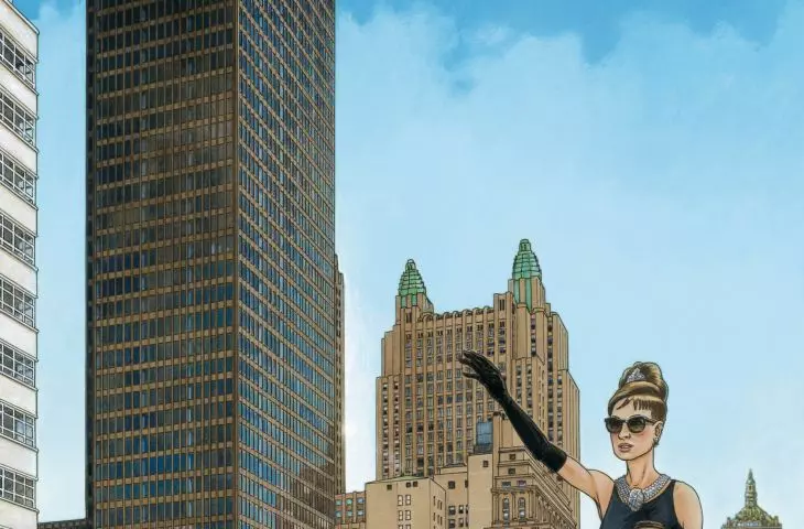 comic strip about Mies van der Rohe