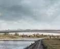 Visualization of the Berdychowska Footbridge in Poznań