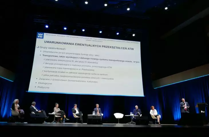 Aleje Trzech Wieszczów: Yesterday, Today, Tomorrow; panel co-organized by the Faculty of Architecture, Krakow University of Technology