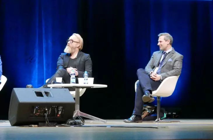 From left: Przemo Łukasik, Adam Hajduga